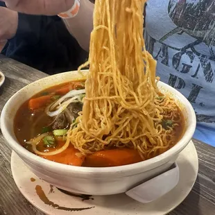 Beef Stew Noodle Soup