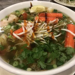 Seafood Noodle Soup