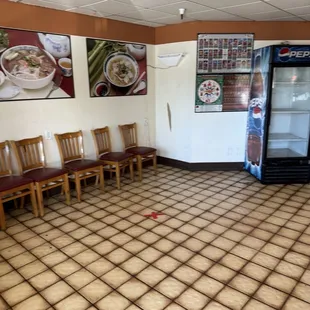 Waiting area to get correct order.....