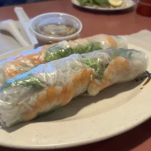 Pork and Spring Roll - Shrimp and Pork