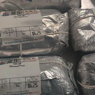 Different food items