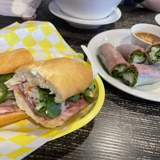 A22. Pork Ball Spring Rolls