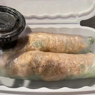 A23. Shredded Pork Spring Rolls