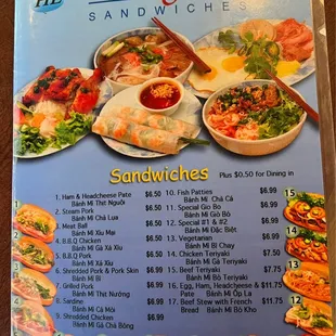 bagels, menu