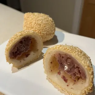 Some dry and bland sesame balls