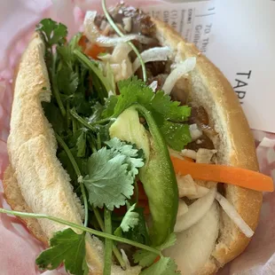 Grilled Pork Sandwich