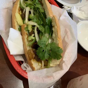 Korean BBQ Beef Sandwich