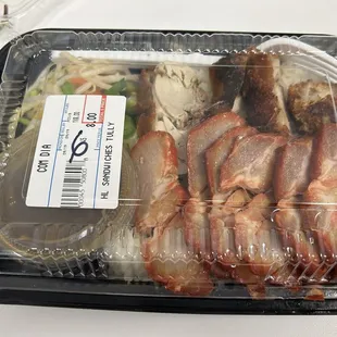 $6 bbq pork and chicken over rice (2/5)