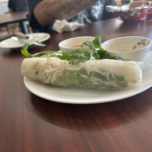 Shrimp spring roll