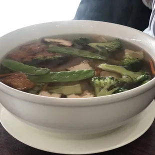 Vegetarian pho