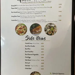 Menu page 4