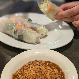 Fresh spring roll: Beef / Shrimp