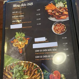 Menu 1/6