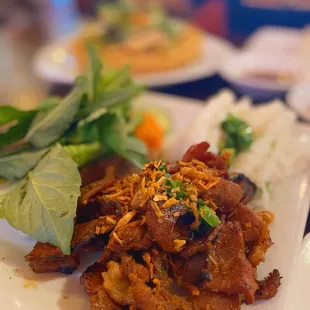 Fine Vermicelli w/ Grilled Pork