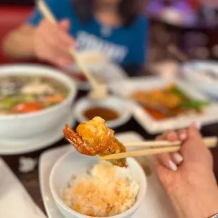Tom Cang Kho Tau | Caramelized Giant Freshwater Prawns