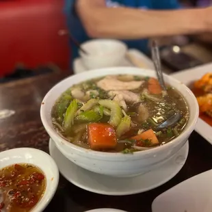 Canh Chua Ca Bong Lau | Vietnamese Sweet &amp; Sour Tamarind Soup with Fish (Shark Catfish)