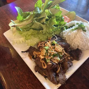 Grilled Lemongrass Beef