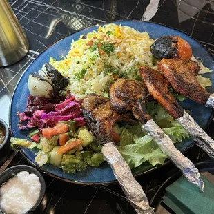 The grilled lamb was yummy