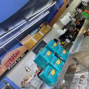 a man at the counter