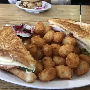 Turkey Bacon Avocado with pepper Jack cheese on Sourdough