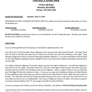 Make sure you follow these directions, regardless of what Google or GPS may tell you.