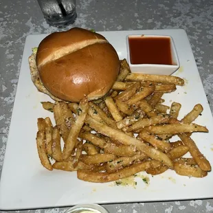 Grilled chicken sandwich