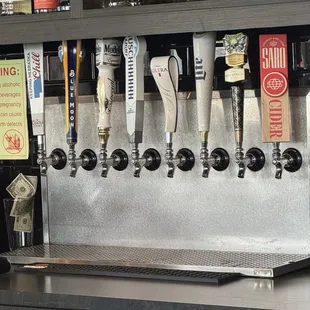 More beer taps
