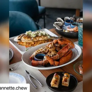 Feast for the eyes and stomach! Photo Courtesy of Annette Chew!