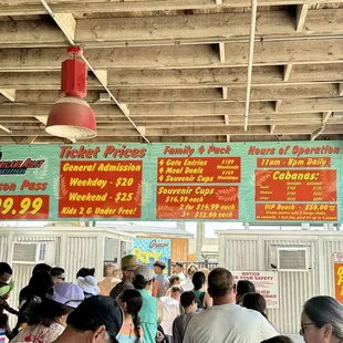 Prices and packages...