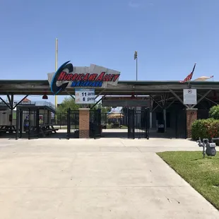Front entrance...