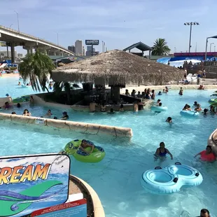 Swim up bar...