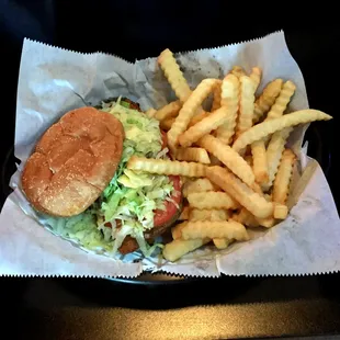 Chicken Sandwich with Fries