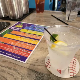 Drink and specials
