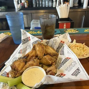 Wing Wednesday! Garlic parm.