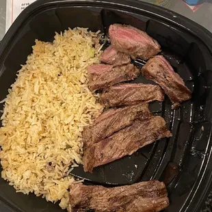 Chimi-Churrasco Steak amazing cooked great Med rare