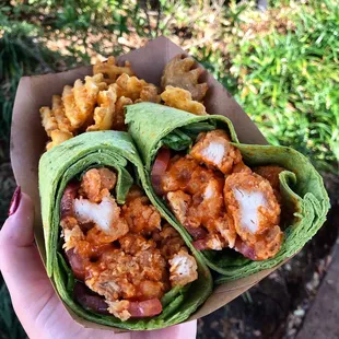 Buffalo Chicken Salad Wrap