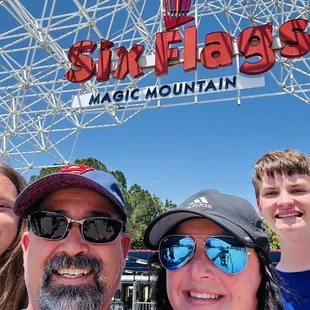 Six Flags Magic Mountain in California