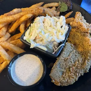 Flounder platter