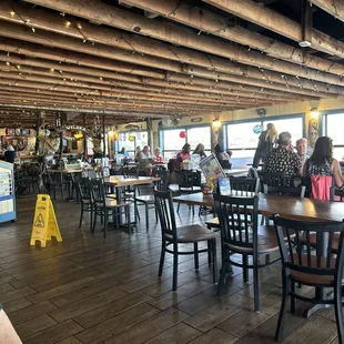 Dining room on Sunday night