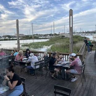 The patio. We like the AC