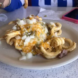Chili fries