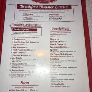 Breakfast served all day