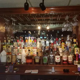 a lot of bottles of alcohol