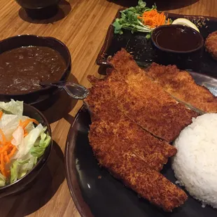 Chicken katsu curry