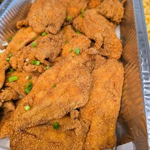 Fried catfish