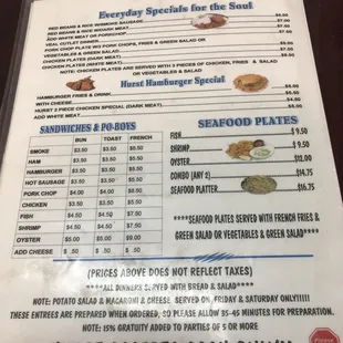 The Everyday Menu