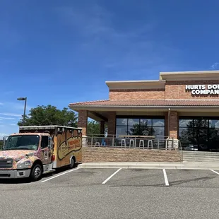 Exterior of Hurt's Donut Co.