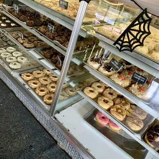 a variety of donuts