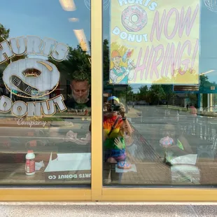 Yummy donuts.