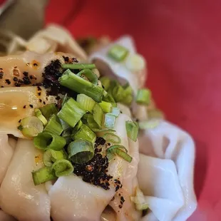 Red Chili Oil Dumplings